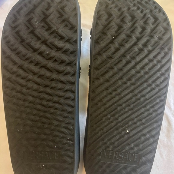 Versace Black Medusa Slide Sandals main image 6